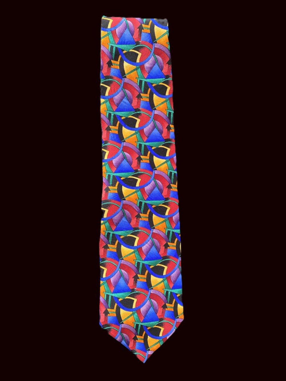 Jerry Garcia Art In Neckwear Collection #8 Clock Works